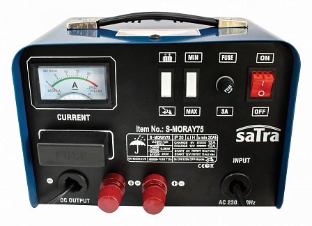 SATRA Зарядное устройство-стартер 12/24V, 12A, 40-500 Ач