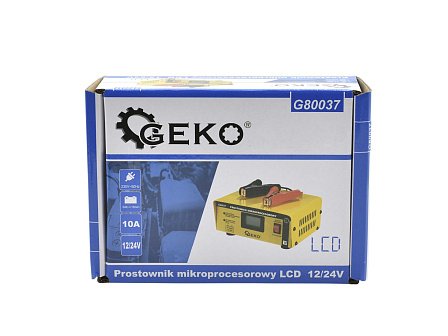 GEKO Зарядное устройство 12/24В 10А 6–150 Ач