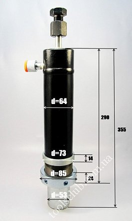 Цилиндр для пресса гидравлический 10 тонн