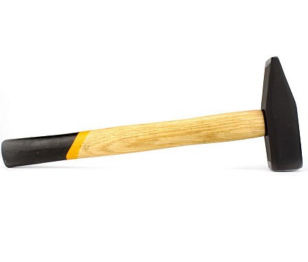 SIGMA Молоток слесарный деревянная ручка (ДУБ)