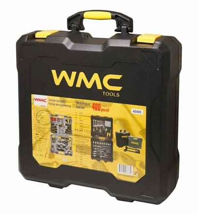 WMC TOOLS Автомобильный набор инструментов 400 пр.